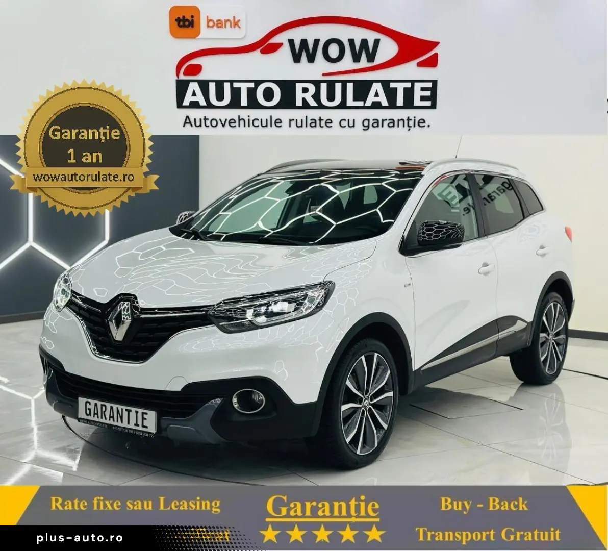 RENAULT KADJAR 2018 1.2i E6 Garantie 12 Luni Rate Avans 0 Do