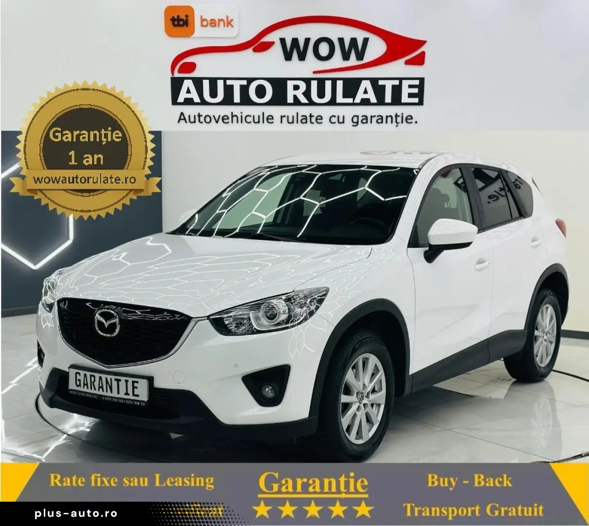 MAZDA CX-5 2014 2.2D E6 Garantie 12 Luni Rate Avans 0 Doar C