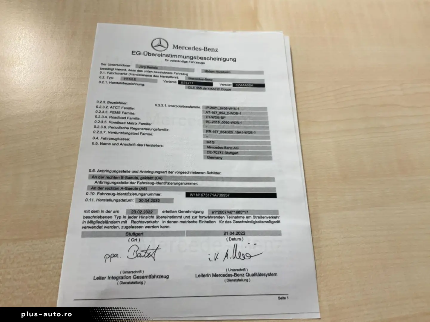 Mercedes-Benz GLE 350de 4Matic AMG Line