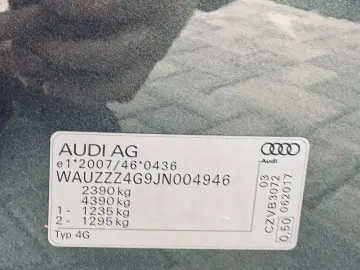 Audi A6 S-LINE  Fab.- 06-2017   3.0 Diesel 218 Cp   Euro 6