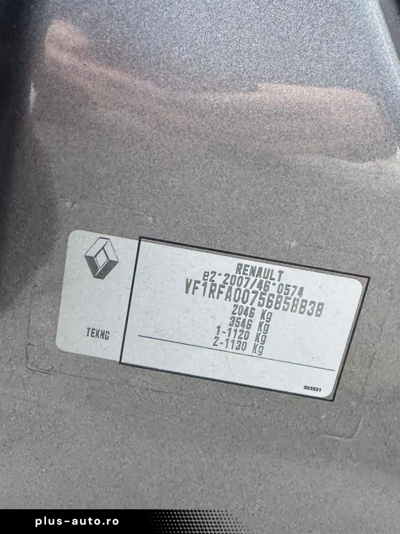 RENAULT SCENIC   FAB 01.2017   1.5 DIESEL 110CP   EURO 6