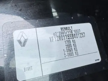 RENAULT CAPTUR   FAB 08.2018   1.5 DIESEL 90CP   EURO 6