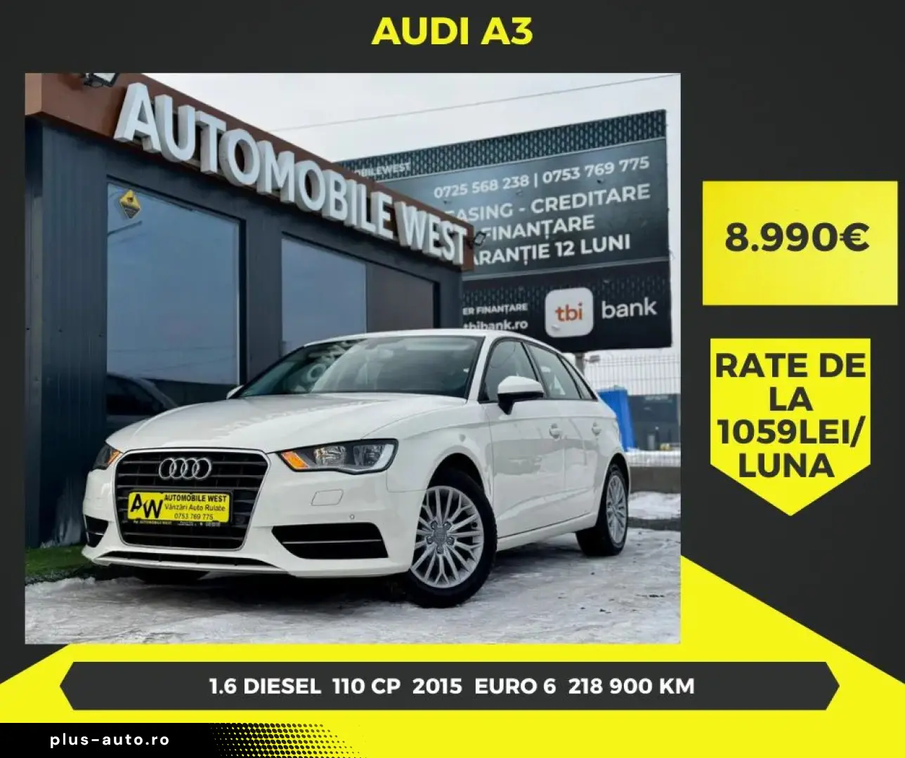 Audi A3 Gen-8V-2012-2020