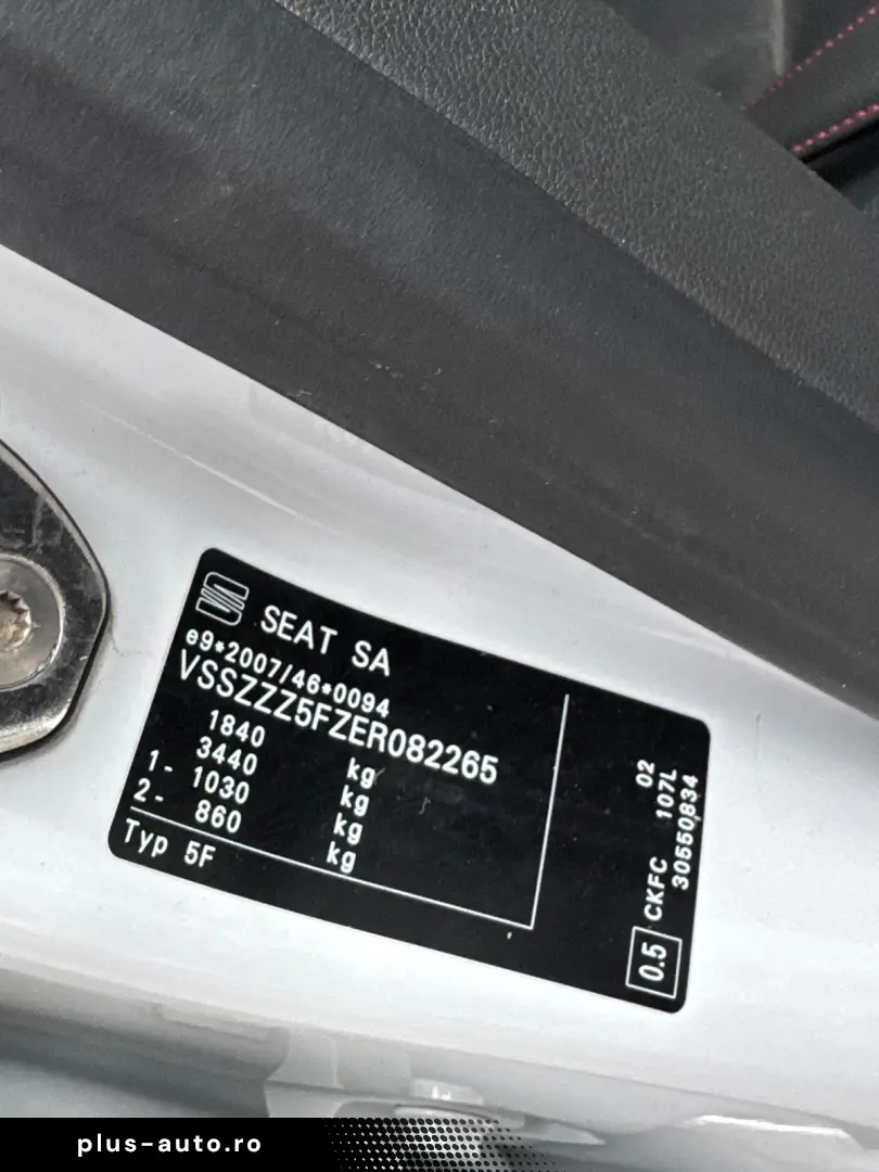 SEAT LEON FR   2.0 DIESEL 150CP   FAB 04.2014   EURO 6