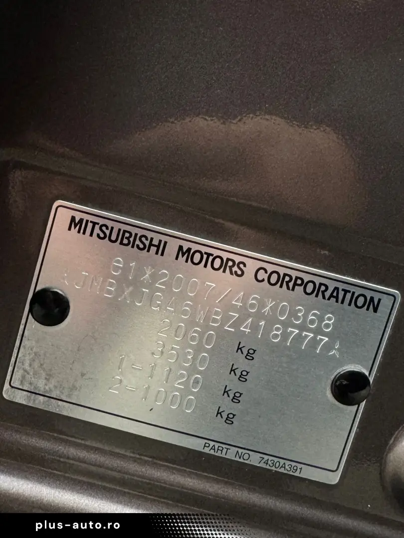 Mitubishi ASX   Fab 02-2011   1.8 DIESEL 131 CP   Euro 5