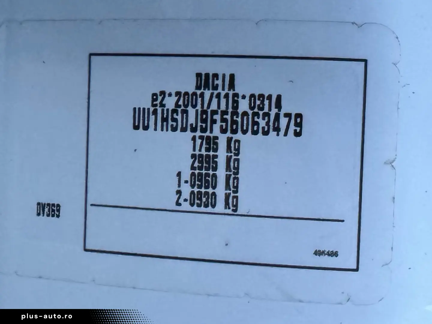 DACIA DUSTER   FAB 12-2016   1.5 DIESEL 110CP   EURO 6