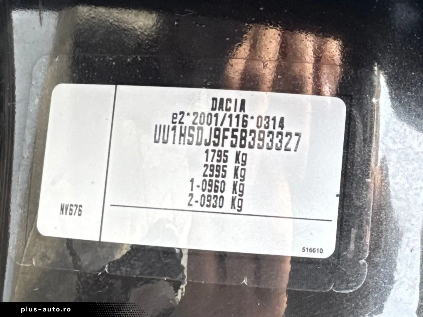 DACIA DUSTER   FAB 08.2017   1.5 DIESEL 110CP   EURO 6