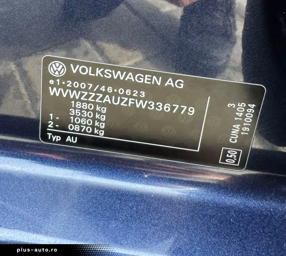 VOLKSWAGEN GOLF VII GTD   FAB 05.2015   2.0 DIESEL 184CP