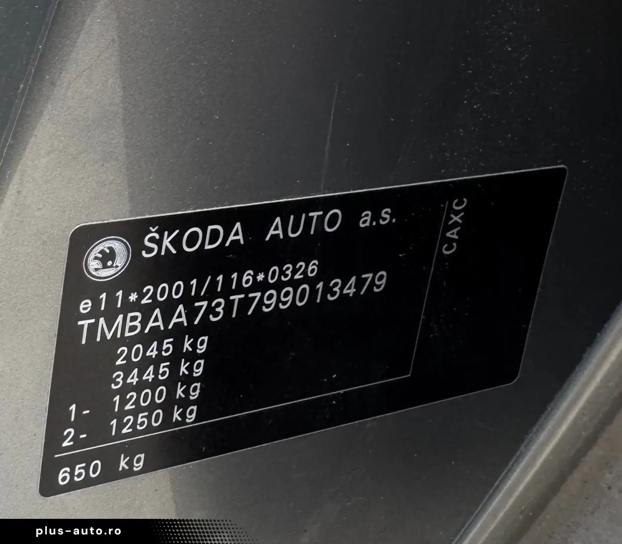 SKODA SUPERB   1.4 BENZINA 125CP   FAB 12.2008   EURO 4