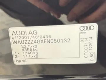 AUDI A6 S-LINE   FAB 01.2015   3.0 DIESEL 218CP   EURO 6