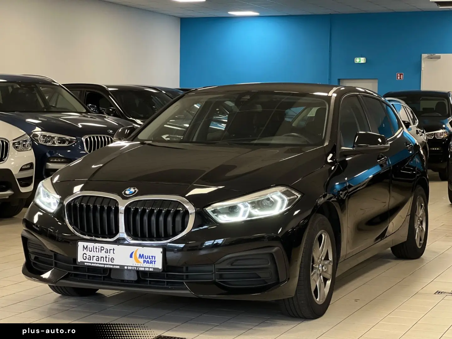 BMW 118i Advantage Aut Navi AHK LenkrHeiz LED WLAN