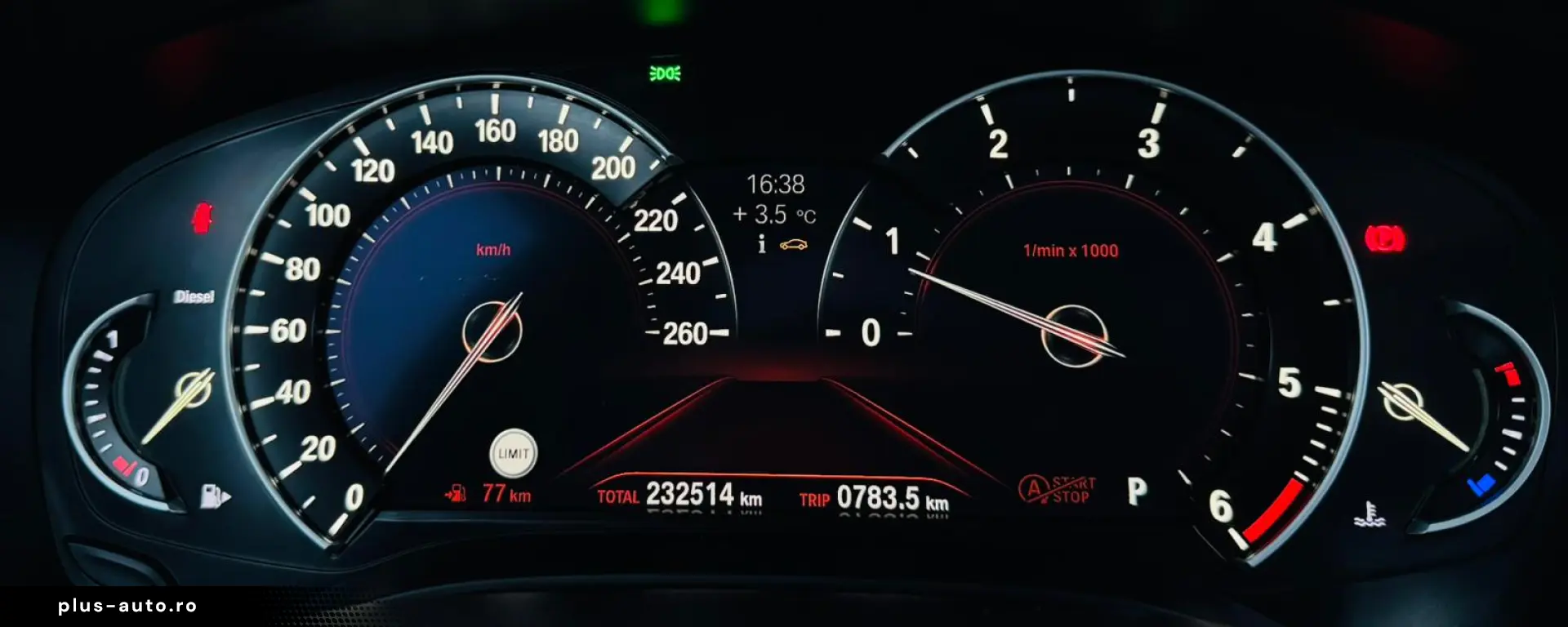 BMW 520D G31   FAB 08.2017   2.0 DIESEL 190CP   EURO 6