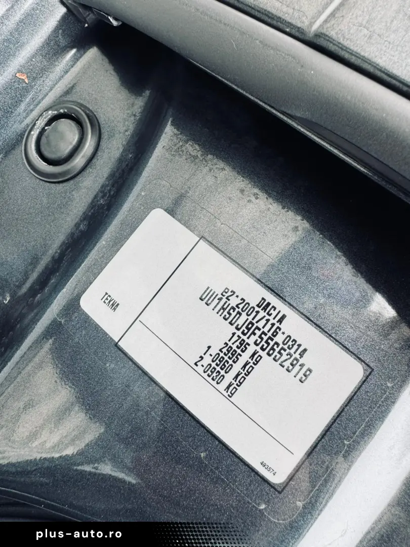 DACIA DUSTER   FAB 07.2016   1.5 DIESEL 110CP   EURO 6