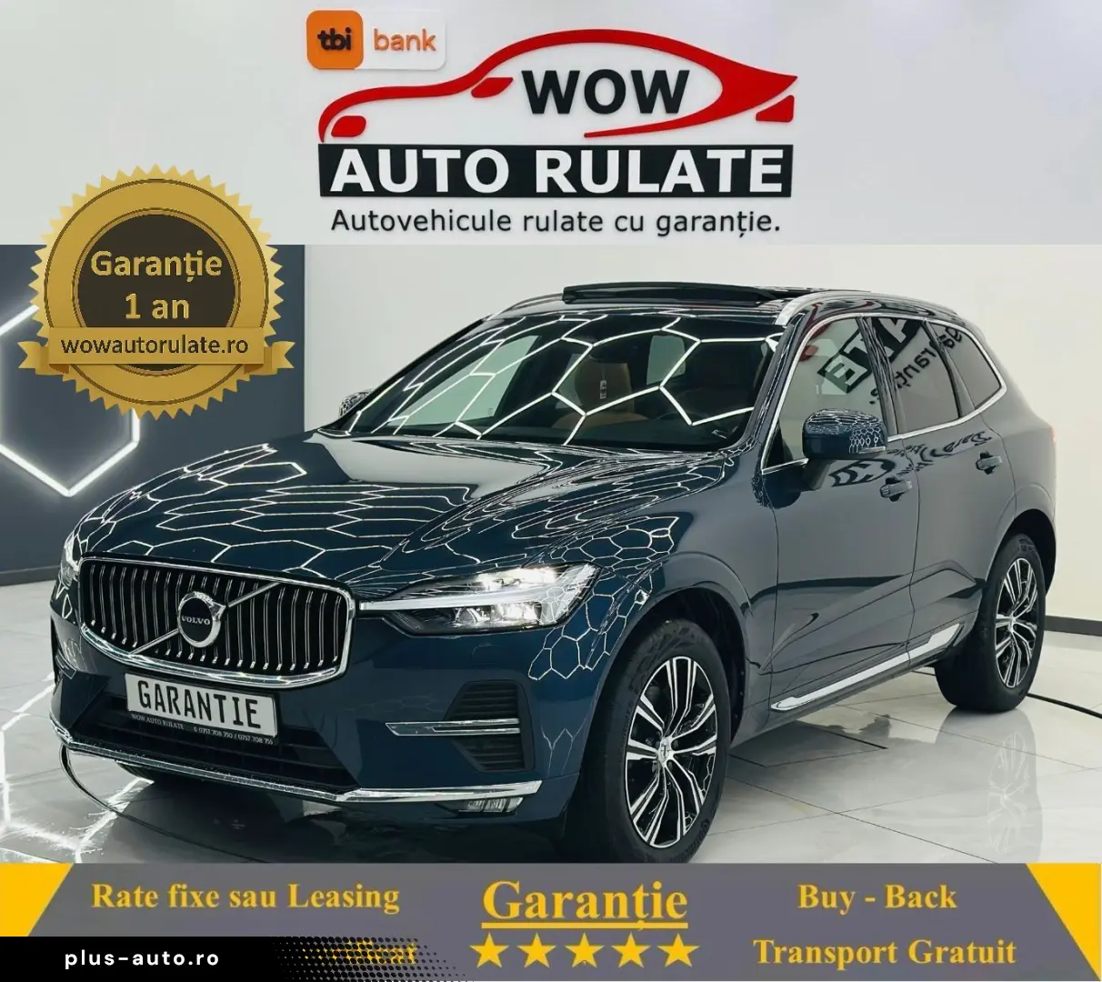VOLVO Xc-60 2022 2.0D E6 Garantie 12 Luni Rate Avans 0 Doar