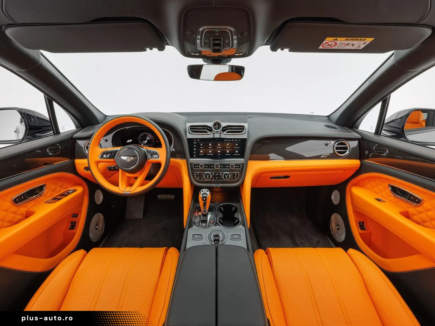 BENTLEY Bentayga S V8   Mandarin - Lederfarbe