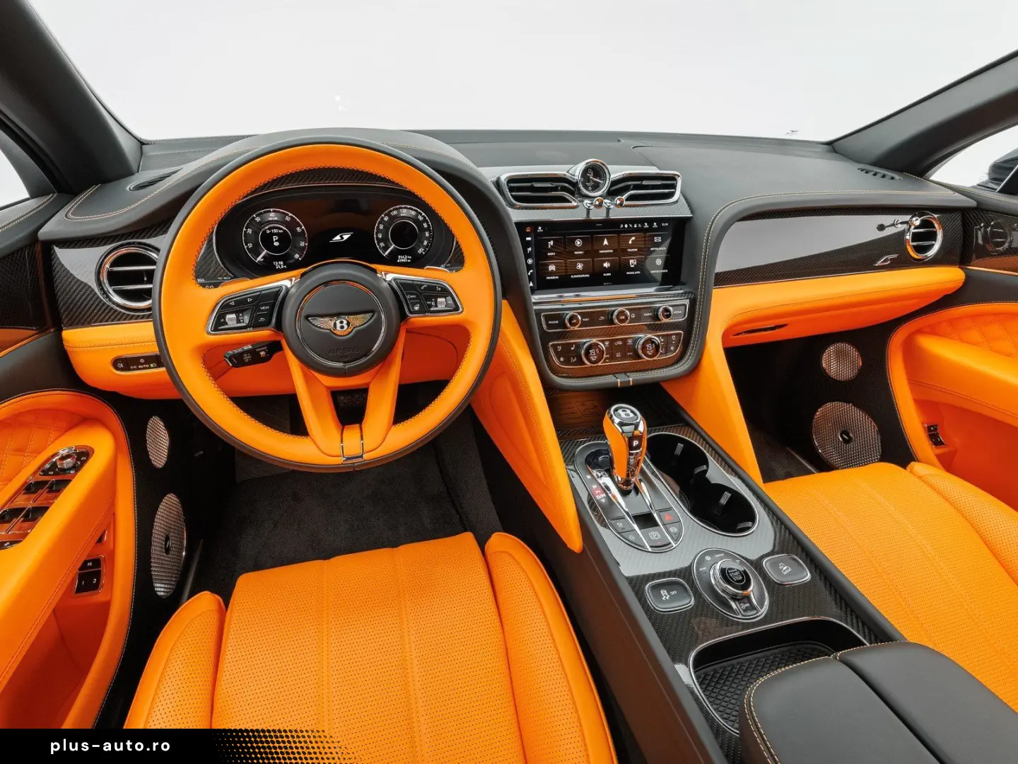 BENTLEY Bentayga S V8   Mandarin - Lederfarbe