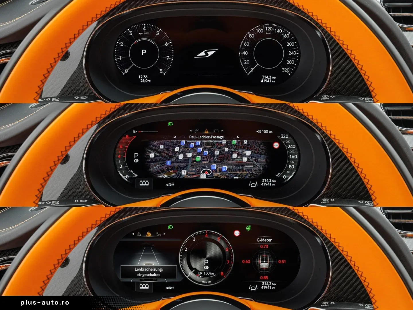 BENTLEY Bentayga S V8   Mandarin - Lederfarbe