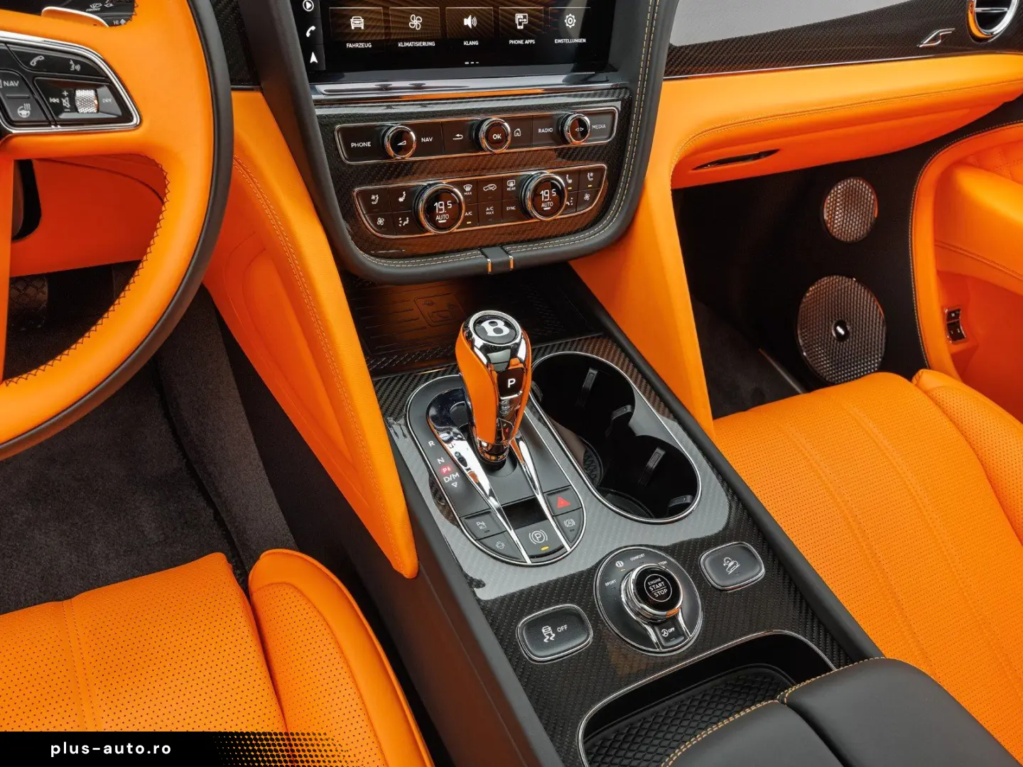 BENTLEY Bentayga S V8   Mandarin - Lederfarbe