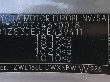 TOYOTA AURIS Touring Sports Business