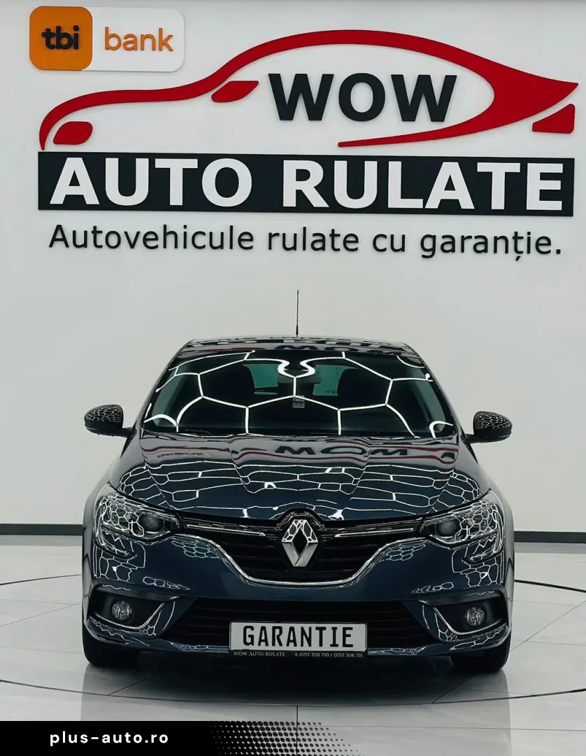 RENAULT MEGANE 2017 1.2i E6 Garantie 12 Luni Rate Avans 0 Do