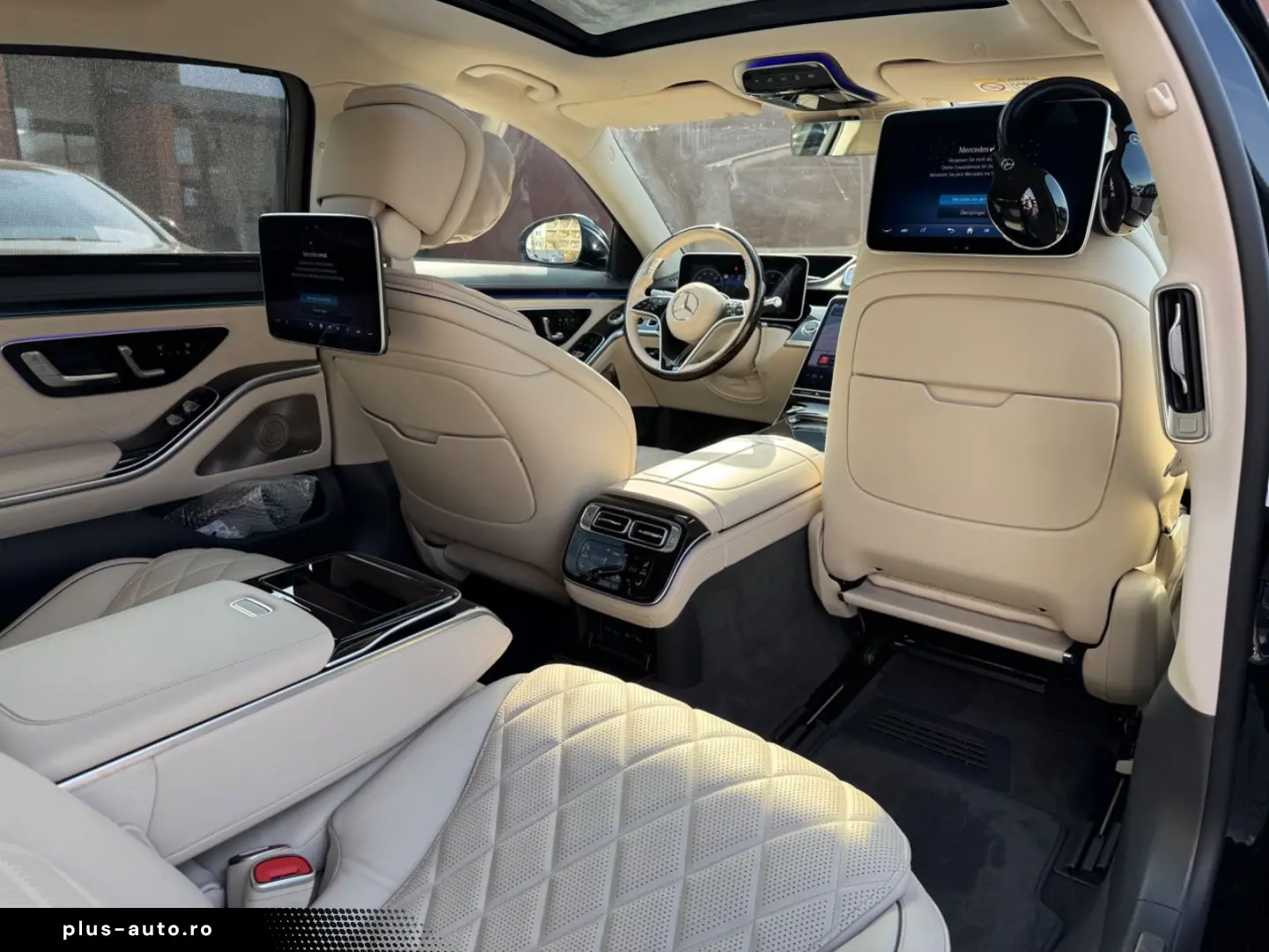 MERCEDES-BENZ S 450 Long AMG Line NAPPA BEIGE 3xTV CHAUFFEUR