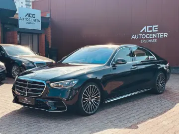 MERCEDES-BENZ S 450 Long AMG Line NAPPA BEIGE 3xTV CHAUFFEUR