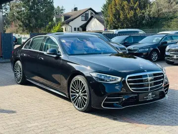 MERCEDES-BENZ S 450 Long AMG Line NAPPA BEIGE 3xTV CHAUFFEUR