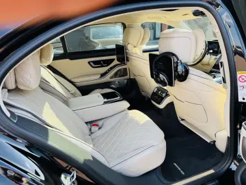 MERCEDES-BENZ S 450 Long AMG Line NAPPA BEIGE 3xTV CHAUFFEUR