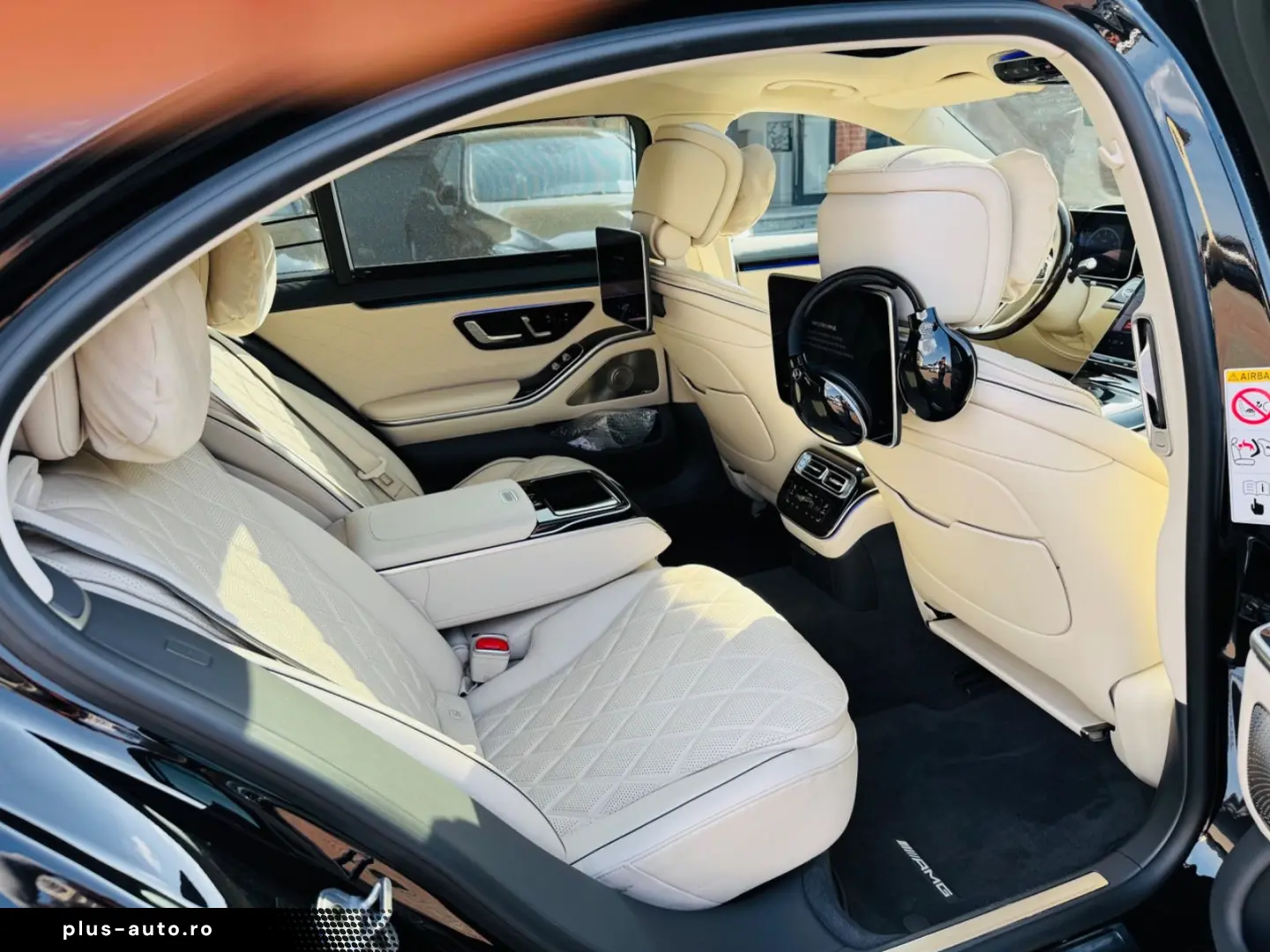 MERCEDES-BENZ S 450 Long AMG Line NAPPA BEIGE 3xTV CHAUFFEUR