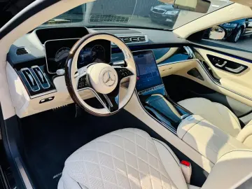 MERCEDES-BENZ S 450 Long AMG Line NAPPA BEIGE 3xTV CHAUFFEUR