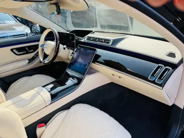 MERCEDES-BENZ S 450 Long AMG Line NAPPA BEIGE 3xTV CHAUFFEUR