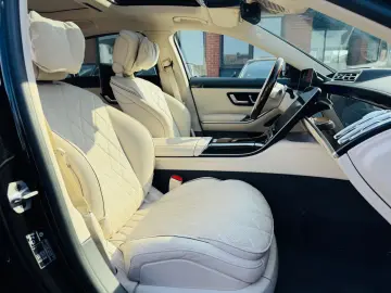 MERCEDES-BENZ S 450 Long AMG Line NAPPA BEIGE 3xTV CHAUFFEUR