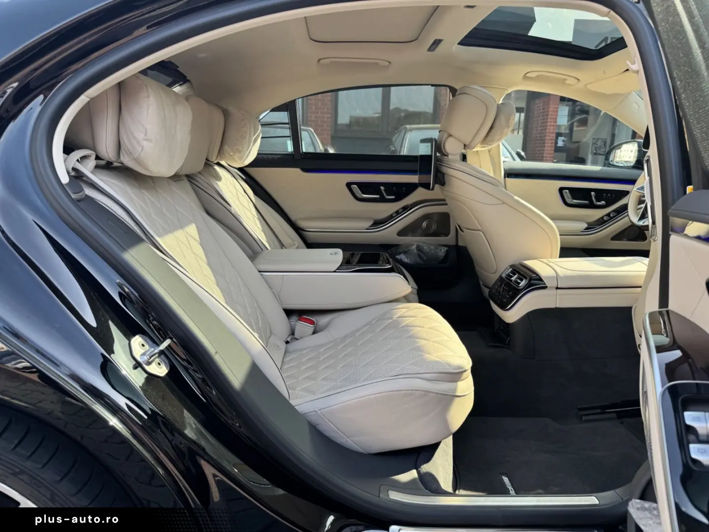 MERCEDES-BENZ S 450 Long AMG Line NAPPA BEIGE 3xTV CHAUFFEUR