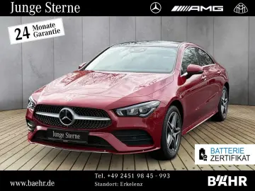 MERCEDES-BENZ CLA 250 e AMG MBUX LED Pano RFK Distro…