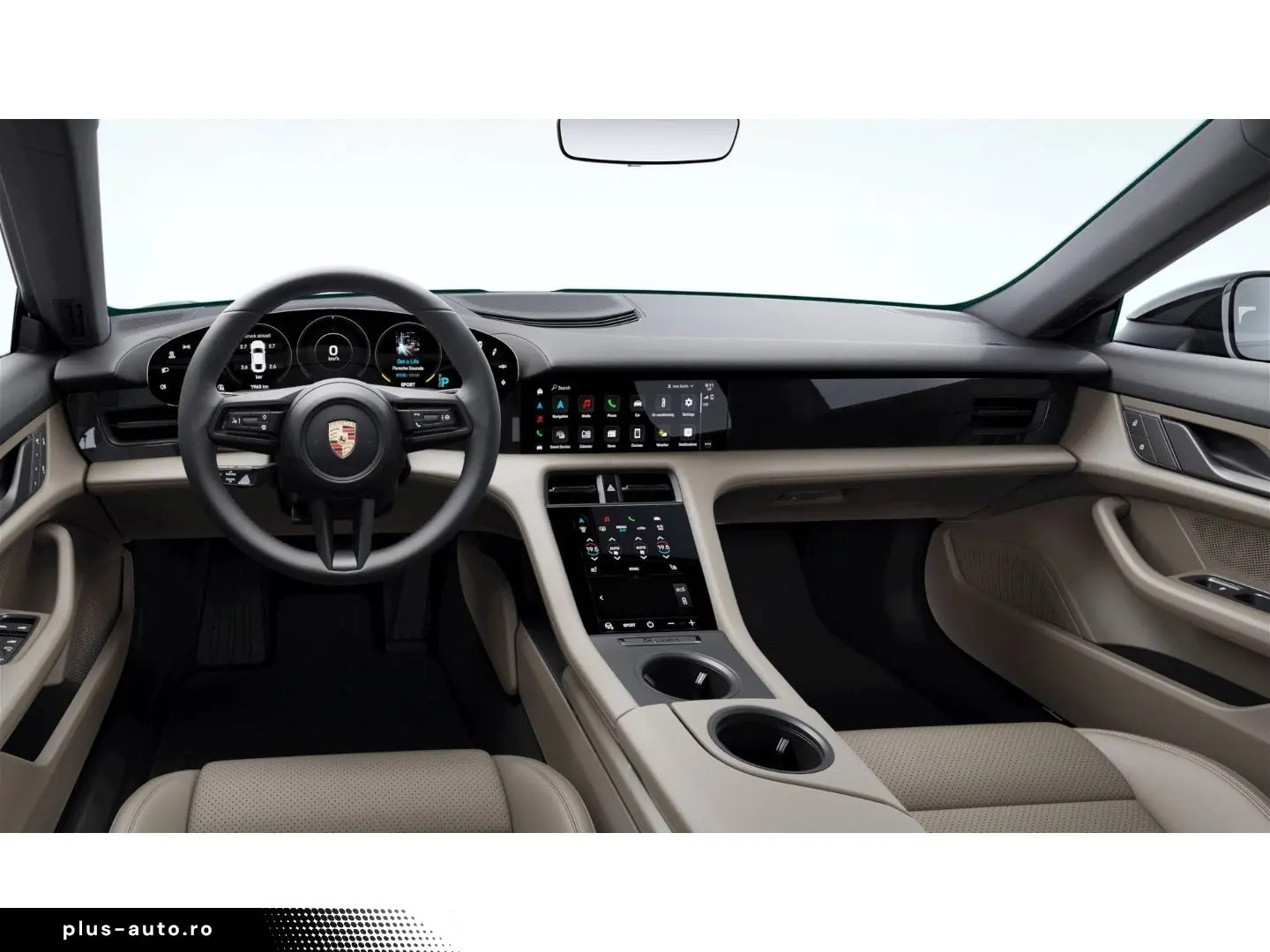 PORSCHE Taycan Panorama-Festglasdach Rückfahrkamera