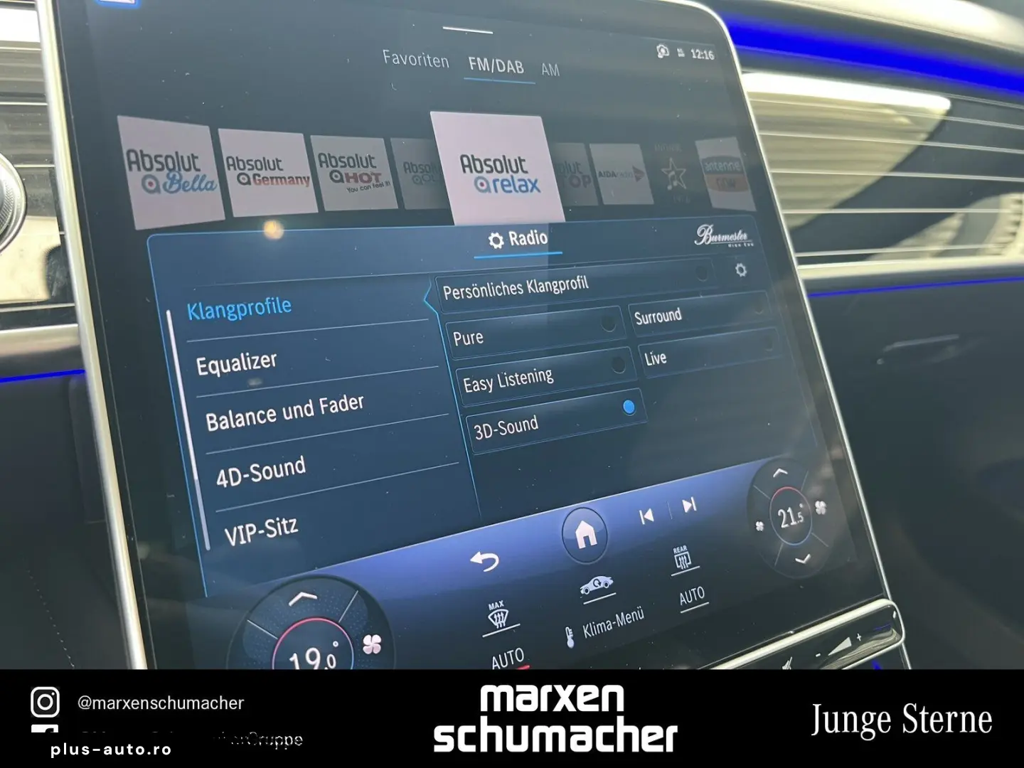 MERCEDES-BENZ AMG S 63 E PERF Keramik Drivers Burm4D&hellip;