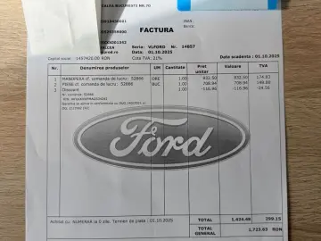 FORD KUGA Incalzire scaune Incalzire volan Clima Pilot LED I