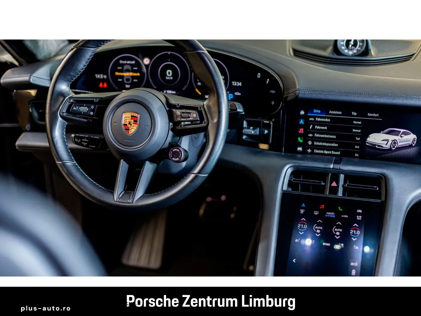 PORSCHE Taycan Turbo S Burmester Sitzbelüftung LEDmatrix