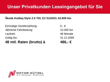 SKODA Kodiaq 2.0TDI DSG STYLE BEAM NAVI APP ACC AHK VC