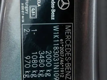 Mercedes-Benz Cla-180 Gen-C118-2019