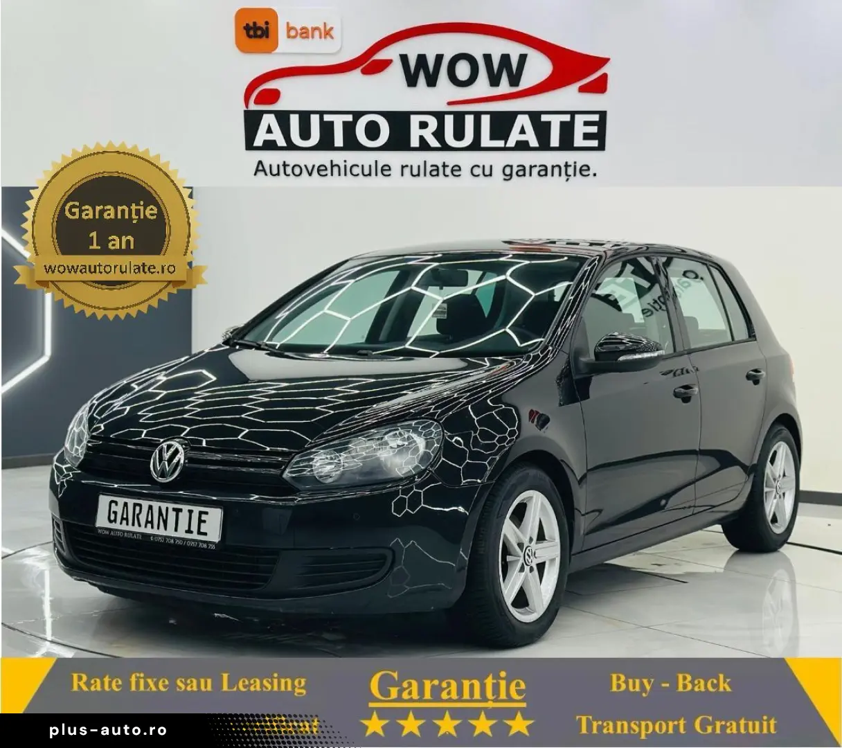 VOLKSWAGEN GOLF 2010 1.6D E5 Garantie 12 Luni Rate Avans 0 D