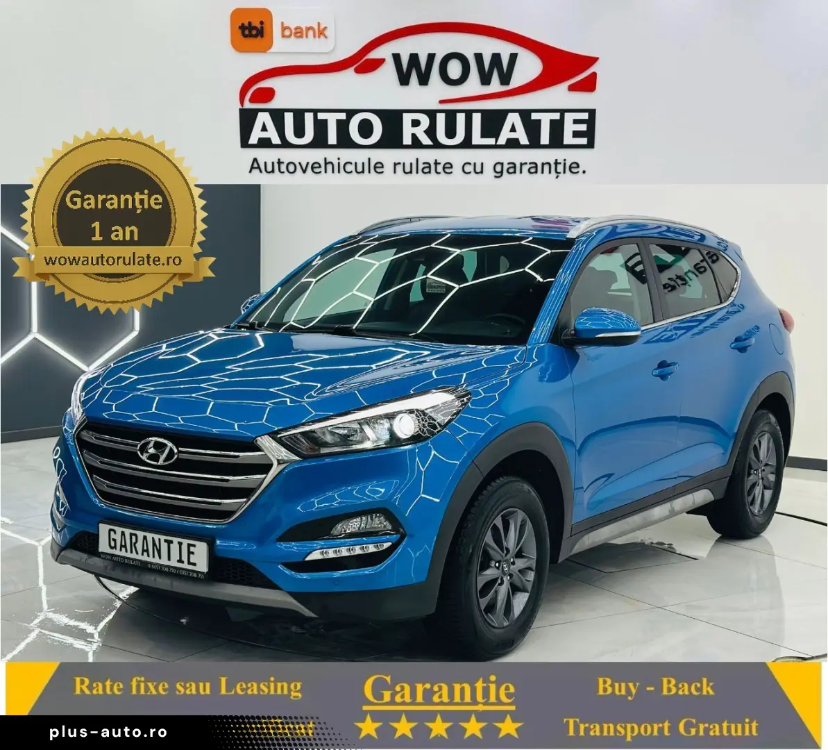 HYUNDAI TUCSON 2018 1.6i E6 Garantie 12 Luni Rate Avans 0 Do