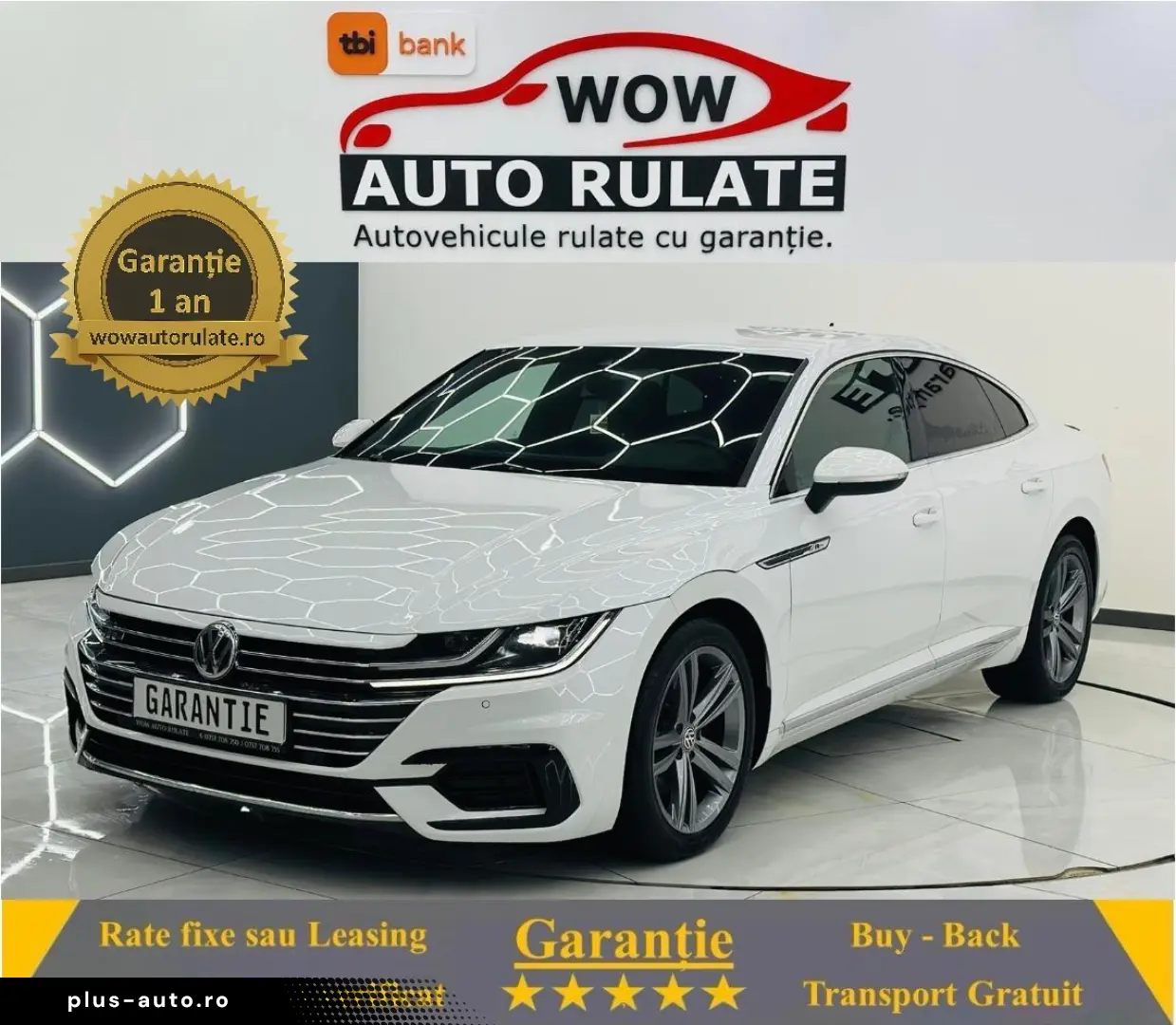 VOLKSWAGEN ARTEON 2017 2.0D E6 R-LINE Garantie 12 Luni Rate