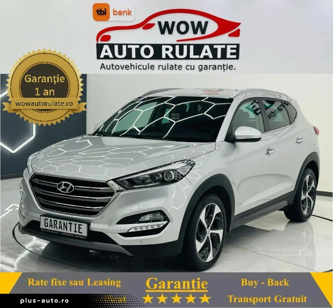 HYUNDAI TUCSON 2016 1.7D E6 Garantie 12 Luni Rate Avans 0 Do