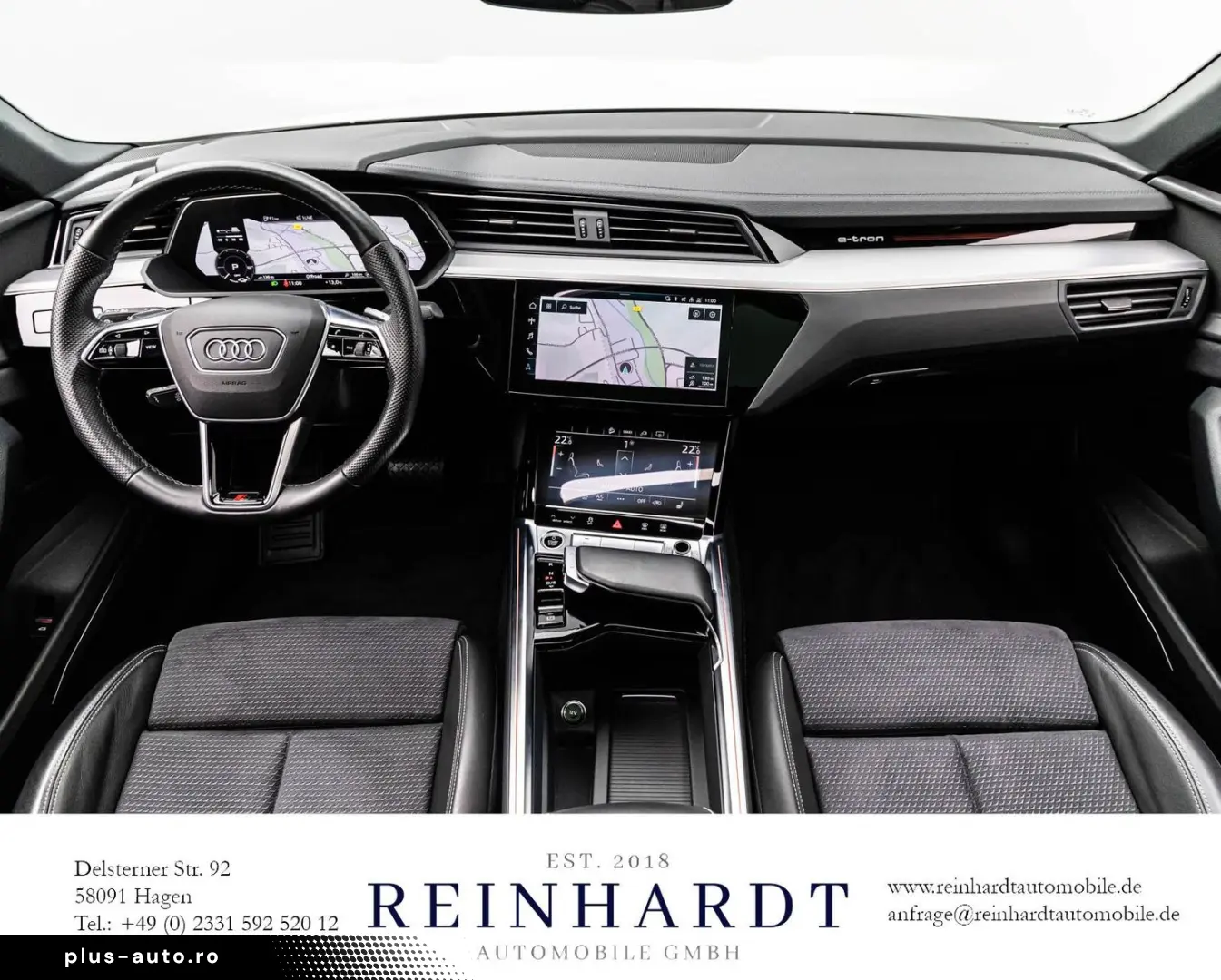 AUDI E-TRON SPORTBACK 55 2x S LINE BLCK 22Z MTRX PANO