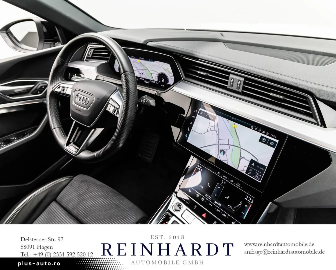 AUDI E-TRON SPORTBACK 55 2x S LINE BLCK 22Z MTRX PANO