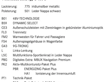 MERCEDES-BENZ AMG EXCLUSIVE SHD Burm 20 Manufaktur LED