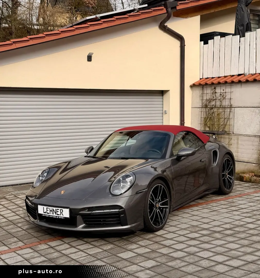 PORSCHE 992 911 Turbo S Cabriolet SITZKÜHLUNG MWST