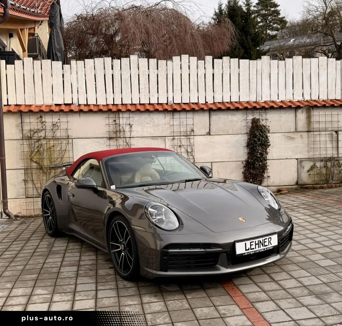 PORSCHE 992 911 Turbo S Cabriolet SITZKÜHLUNG MWST