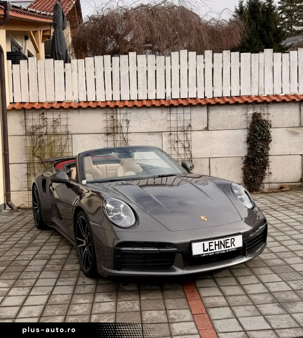 PORSCHE 992 911 Turbo S Cabriolet SITZKÜHLUNG MWST